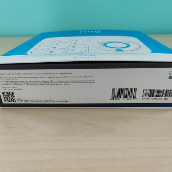 Ring Alarm Keypad 1st Gen 4AK1S7-0EN0 - Open Box, Never used - Picture 4 of 10